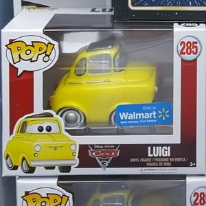Disney pixar Funko Pop cars Luigi exclusive